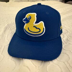 Akron RubberDucks New Era Royal Authentic Collection 59FIFTY Fitted Hat 7 3/4